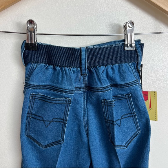 NWT Retro 70s Style High Waisted Straight Leg Jeans - Picture 6 of 6